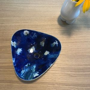 Mid-century modern Vintage Echt Kobalt Wallendorf W 1764 Porcelain dish